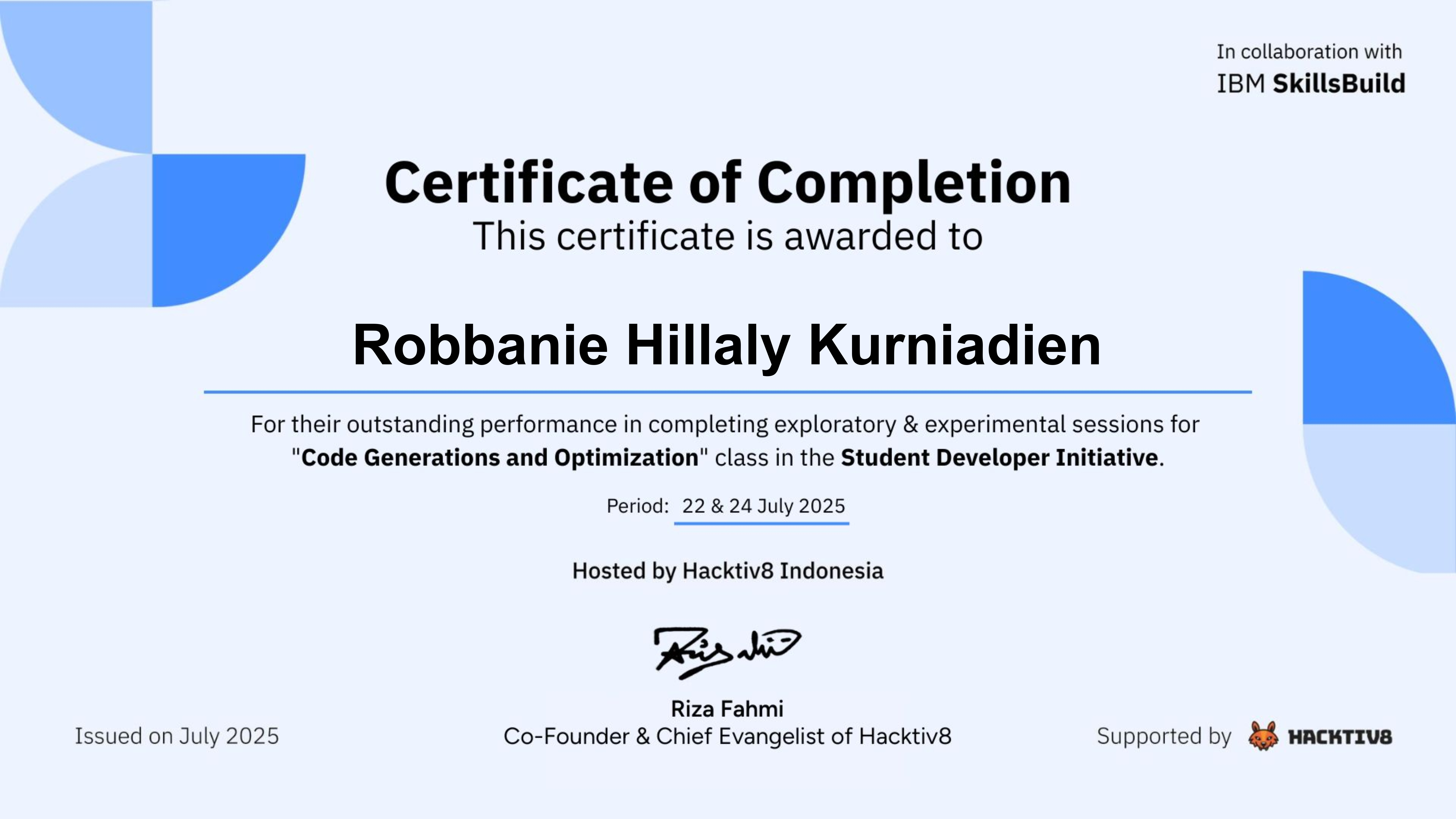 Code Generations and Optimization